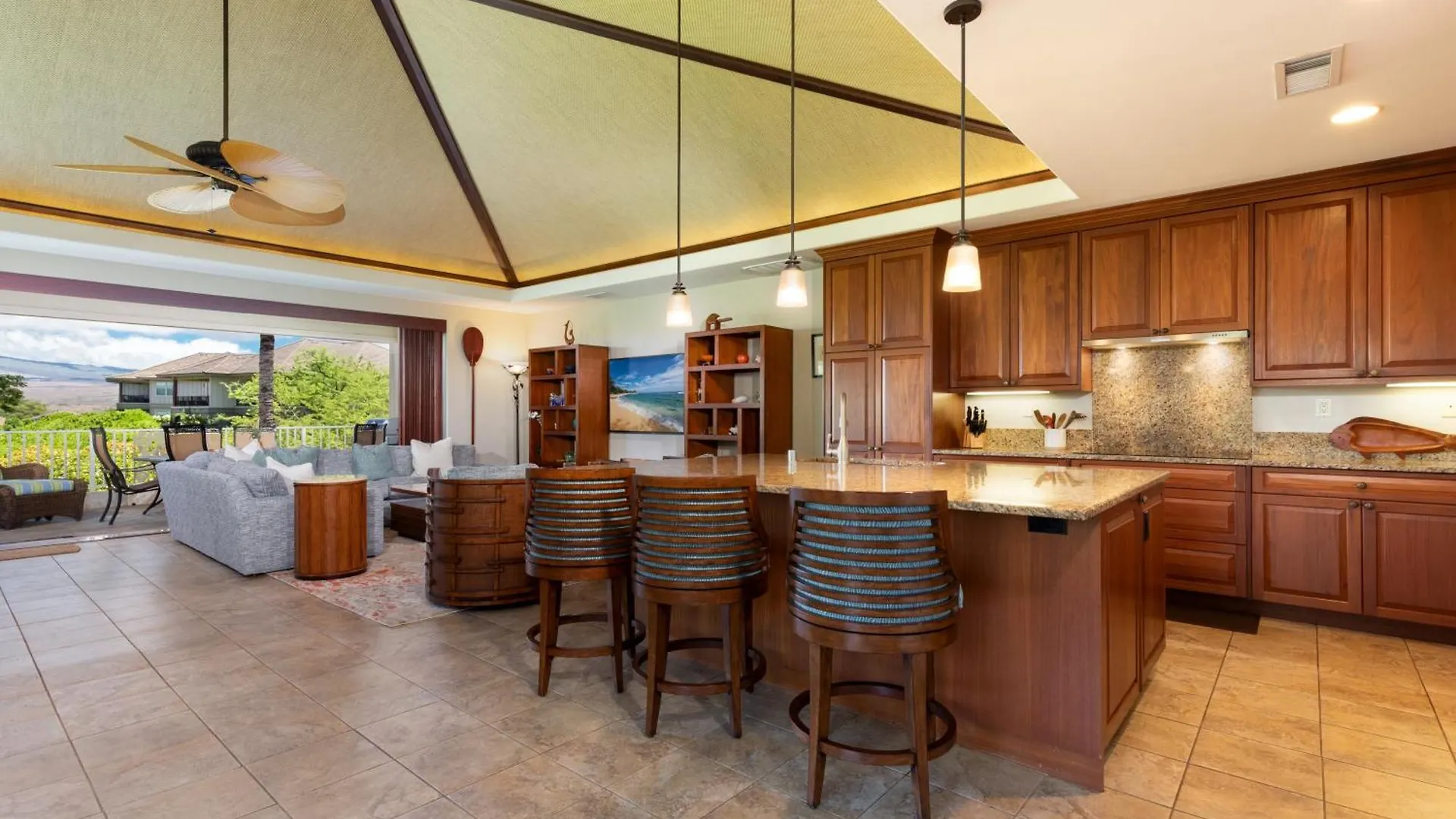 Aqua Marine Dream Bikes Unique 4.5 Bath 4 Bedroom Waikoloa Tatil Evi